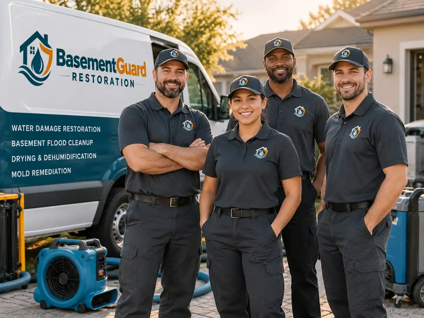 Basement Water Damage Restoration company in Wiota, IA